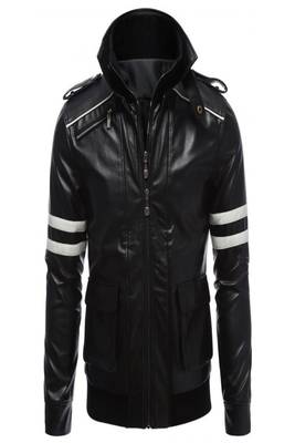 men's genuine lambskin leather biker jacket classic zip up style premium stylish 2