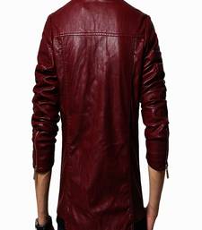 Men's genuine lambskin leather jacket leather moto men's slim fit leather jacket-cl-m282