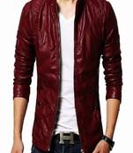 men's genuine lambskin leather biker jacket classic zip up style premium genuine