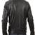 Men's genuine lambskin leather jacket biker style men's leather jacket-cl-m285