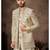 Cream premium silk premium designer festive wear indo western set