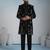 Black velvet premium designer festive wear indo western set