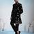 Black velvet premium designer festive wear indo western set