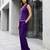 Indigo Contrast Lace Work Sleeveless Top with Pant Casual Office Wear Stylish Co ord Set