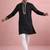 Black color rolex silk fabric designer kurta payjama for men