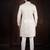 White color stylish cotton fabric ethnic traditional rich kurta payjama for men