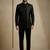 Black premium designer festive wear indo western set