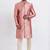 Multi jacquard silk premium designer festive wear indo western set