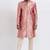Multi jacquard silk premium designer festive wear indo western set