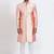 Multi jacquard silk premium designer festive wear indo western set