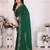 Green pure silk woven zari work saree with blouse