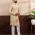 Multy color art silk fabric stylish fancy partywear kurta payjama for men's