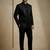 Black premium designer festive wear indo western set