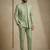 Olive premium designer festive wear indo western set