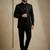 Black premium designer festive wear indo western set