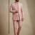 Light pink premium designer festive wear indo western set