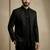 Black premium designer festive wear indo western set
