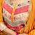 Yellow chanderi embroidered kurta set with dupatta & pants flared kurti for women