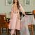  chanderi kurti pant dupatta setethnic wear for women
