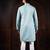Sky blue color beautiful cotton fabric designer embroidery work ceremonial men's party attire