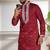Mahroon color stylish cotton fabric ethnic traditional rich kurta payjama for men