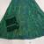 DarkGreen Net Heavy Embroidery Sequence work Bridal Lehenga Choli with Dupatta For Women