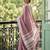 Magenta color linen fabric woven designer fancy ethnic saree