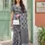 Grey beautiful woven designer linen cotton saree