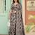 Brown color beautiful woven designer linen cotton saree