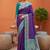 Magenta color soft silk fabric  woven designer ethnic ceremonial saree