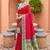 Pink color soft silk fabric  woven designer ethnic ceremonial saree