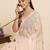 Beige color linen silk beautiful sophisticated ethnic saree