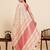 Beige color linen silk beautiful sophisticated ethnic saree