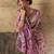 Pink soft silk fabric woven designer zari work ethnic partywear saree