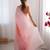 Pink color designer padding colors arco border fancy girlie saree