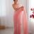 Pink color designer padding colors arco border fancy girlie saree