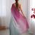 Wine-grey color designer padding colors arco border fancy girlie saree