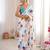 White color chinon fabric designer printed elegant saree with swarovski work