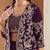 women's vichitra silk three-piece set with jacket and embroidered choli