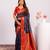 Blue color beautiful ethnic woven designer tissue silk saree