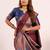 Coffee color beautiful ethnic woven designer tissue silk saree