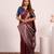 Coffee color beautiful ethnic woven designer tissue silk saree