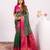 Green color beautiful ethnic woven designer tissue silk saree