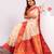 White color beautiful ethnic woven designer tissue silk saree