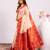 White color beautiful ethnic woven designer tissue silk saree