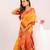 Yellow color beautiful ethnic woven designer tissue silk saree