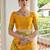 Yellow color banglori raw silk  weaving warli designer  rich look classy saree