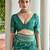 Sea green color banglori raw silk  weaving warli designer  rich look classy saree