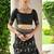 Black color banglori raw silk  weaving warli designer  rich look classy saree
