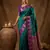 Rama elegant woven designer soft silk saree